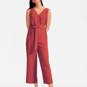 Everlane The Essential Festival Romper/Jumpsuit Red
